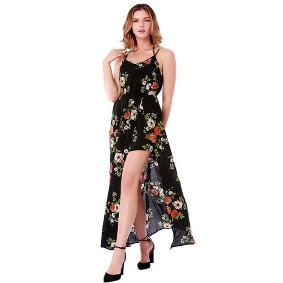 Band of Gypsies Pants - BAND OF GYPSIES Shorts/Maxi Romper Sz Large